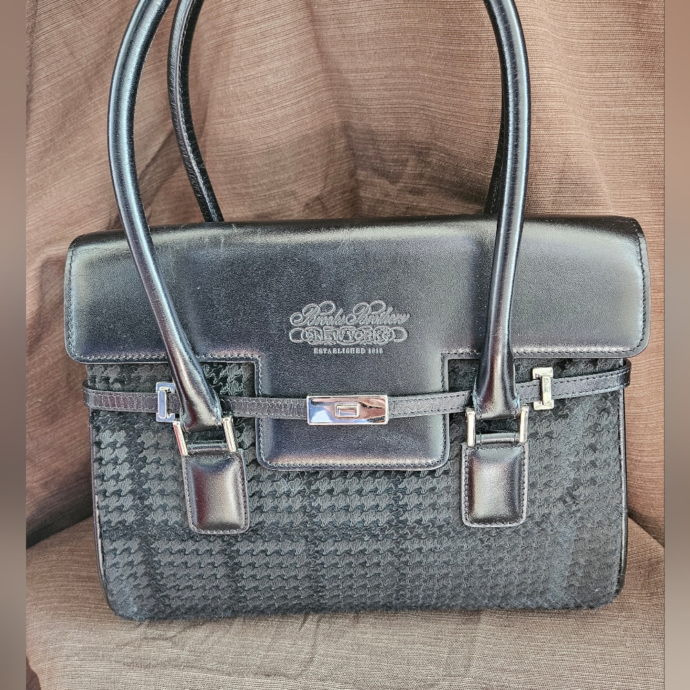 BROOKS BROTHERS Leather Handbag